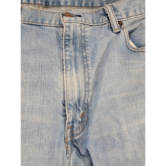 Levi's 527 38x32 Blue Denim Straight Leg Men's Jeans - Picture 3 of 12